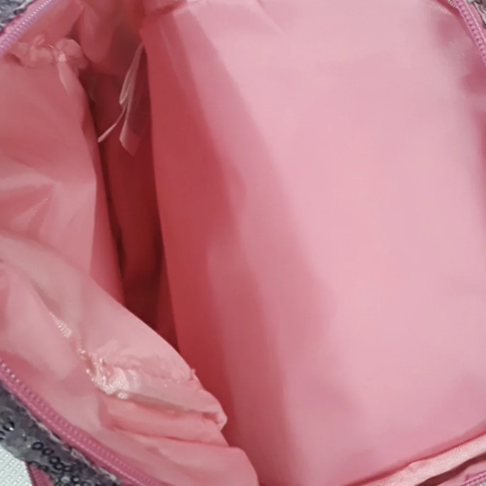90's Inspired Unicorn Sparkle Sequin Winged‎ Pink Pastel Backpack